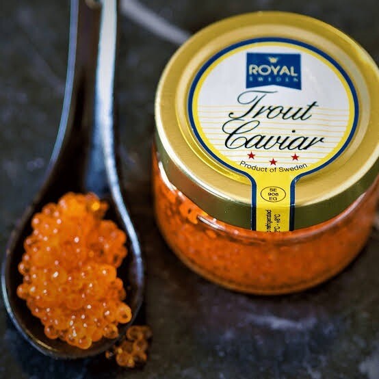 Trout Caviar 100g Glass Jar (Kosher)