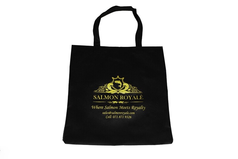 Salmon Royale shopper bag
