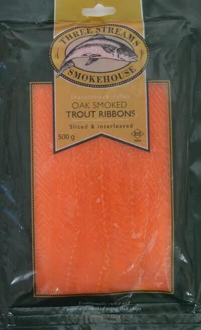 Premium Grade Smoked Rainbow Trout 500g
