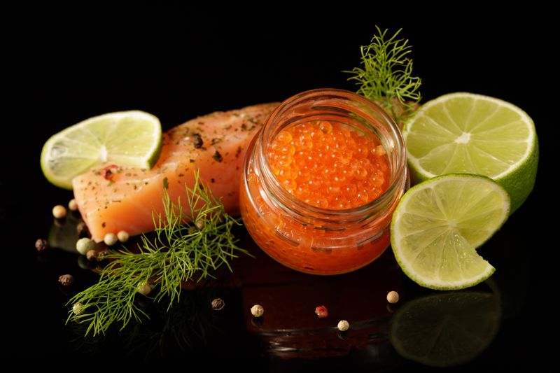 Trout Caviar 100g Glass Jar (Kosher)