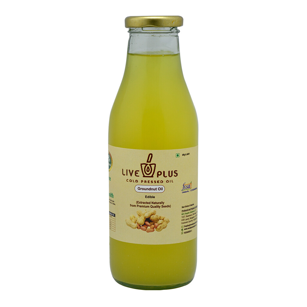 Groundnut Oil 500 ml (Cold Pressed)