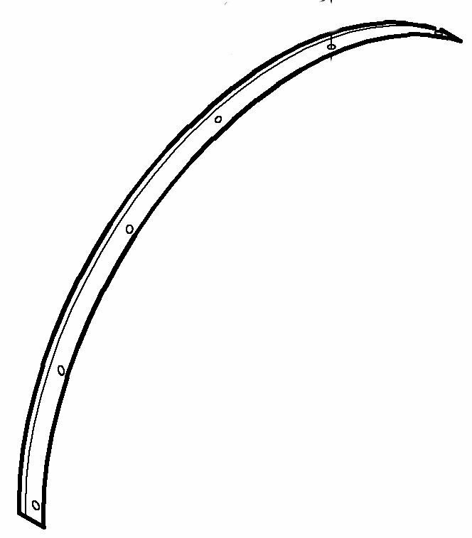 Blechleiste 1450 mm