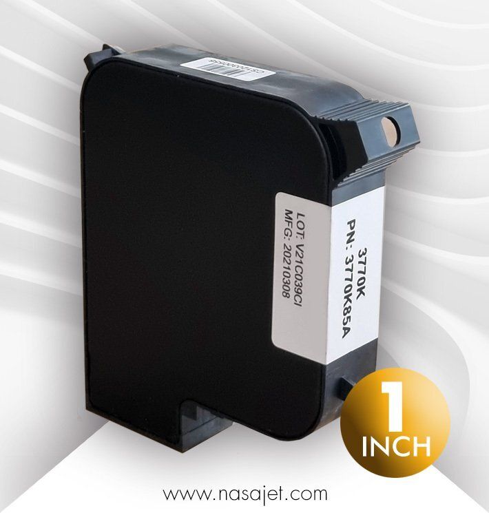3770W-WHITE Encre blanche 1 pouce