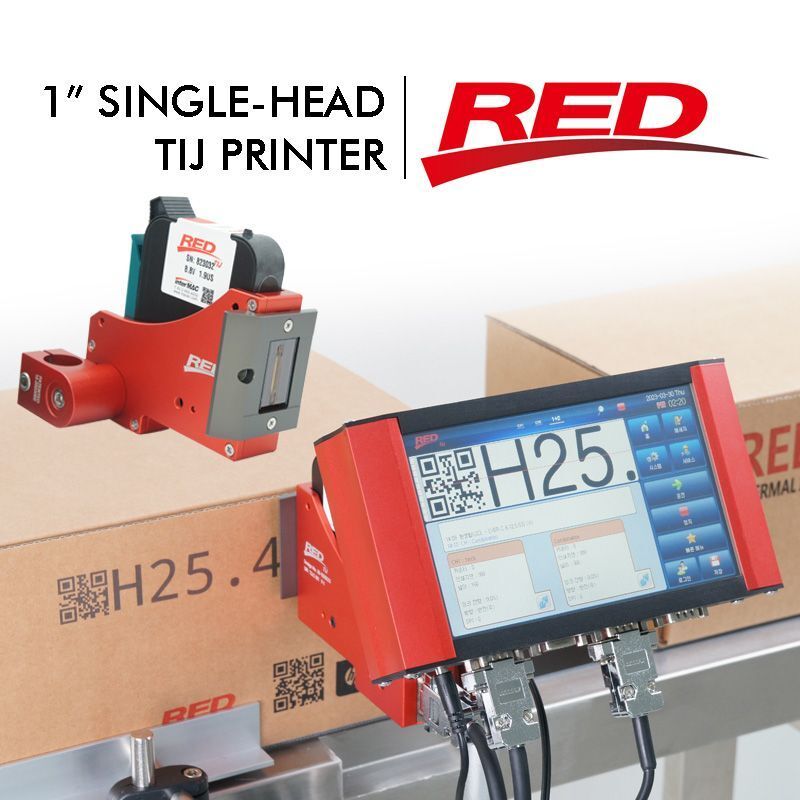 RED/Red Jet - TIJ.1 PLUS - 1" SINGLE-HEAD