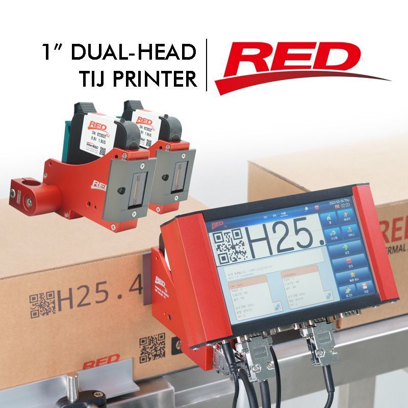 RED/Red Jet - TIJ.2 PLUS - 1” Dubbele kop