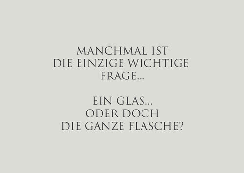 Karte &quot;Manchmal&quot;