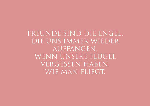 Karte &quot;Freunde&quot;