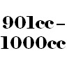 901cc - 1000cc