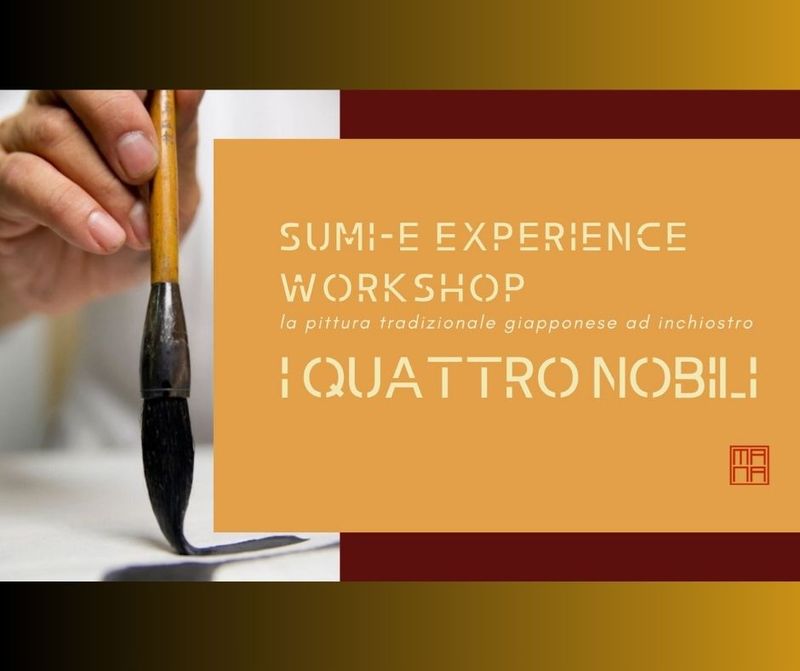 Sumi-e Experience Workshop: i quattro nobili