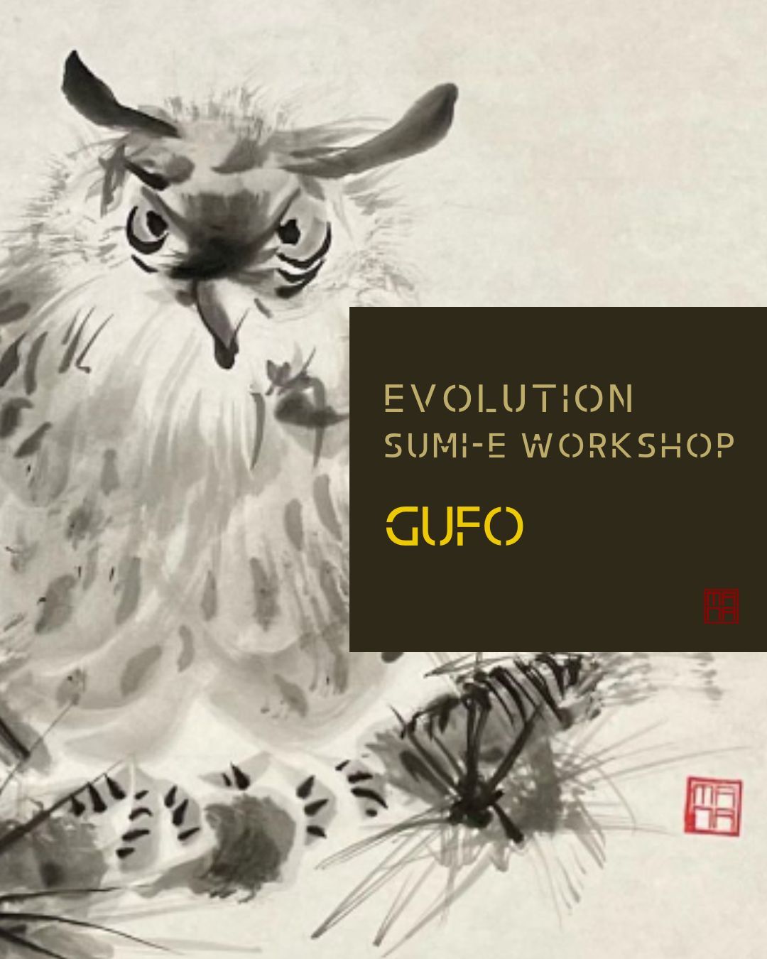 Sumi-e Evolution Workshop: Gufo