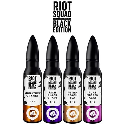 Riot Squad- Black Edition Range 50ml