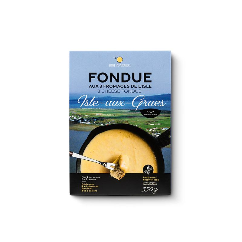 Fondue aux 3 fromages de l'Isle Fondue aux 3 fromages de l'Isle