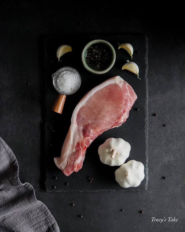 Pork Chop (Thick Cut) Bone-in; Skin on
