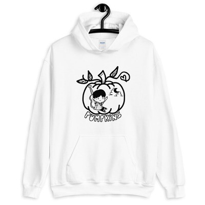 fly me to the moon Hoodie (white)