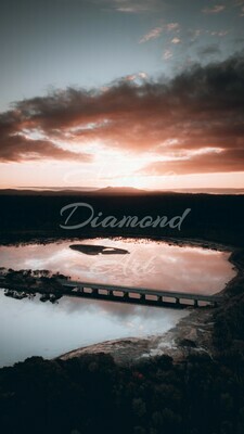 Mallacoota Bridge Sunset Diamond Painting
