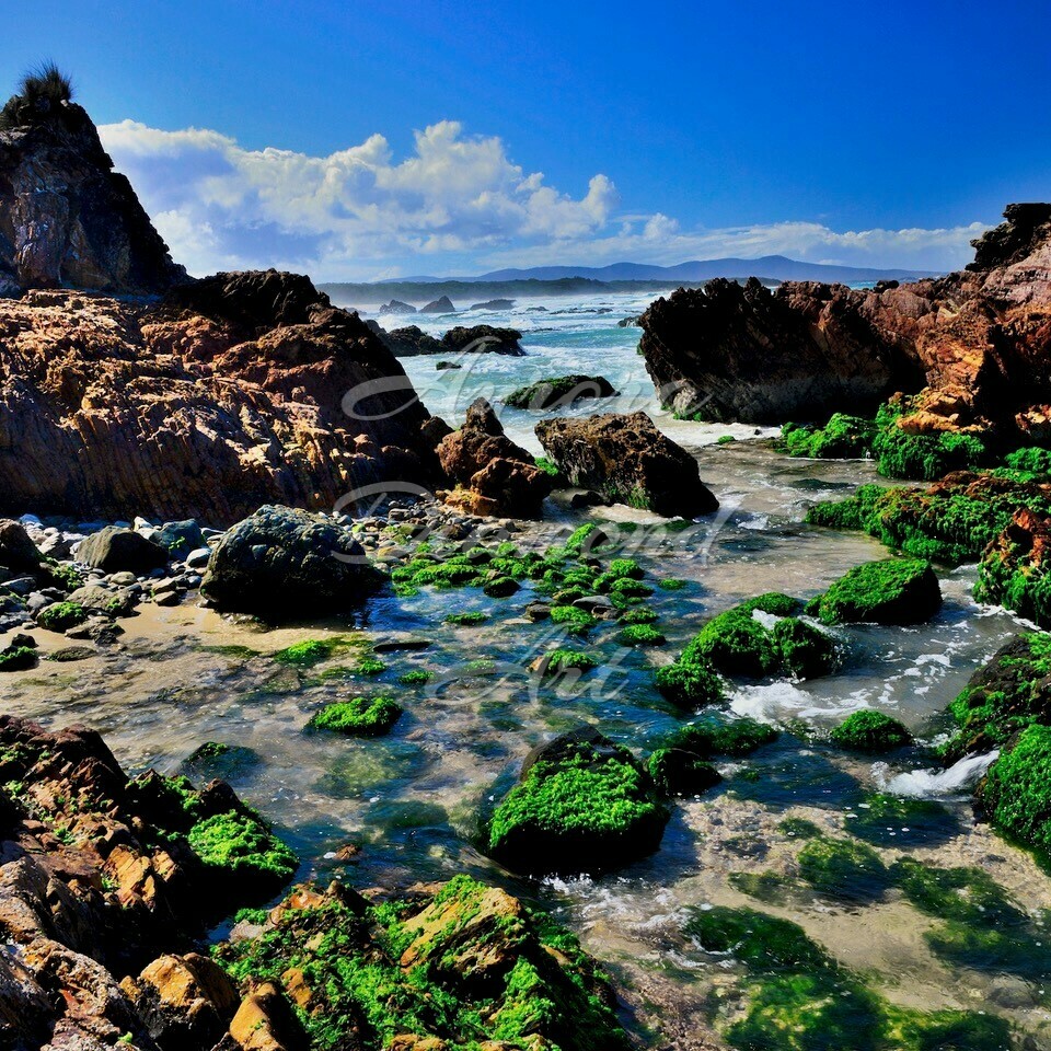 Betka Beach Rock Pools Diamond Painting
