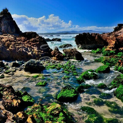 Betka Beach Rock Pools Diamond Painting