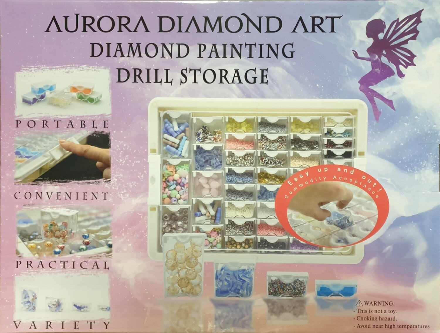 Aurora Drill Storage Case Container