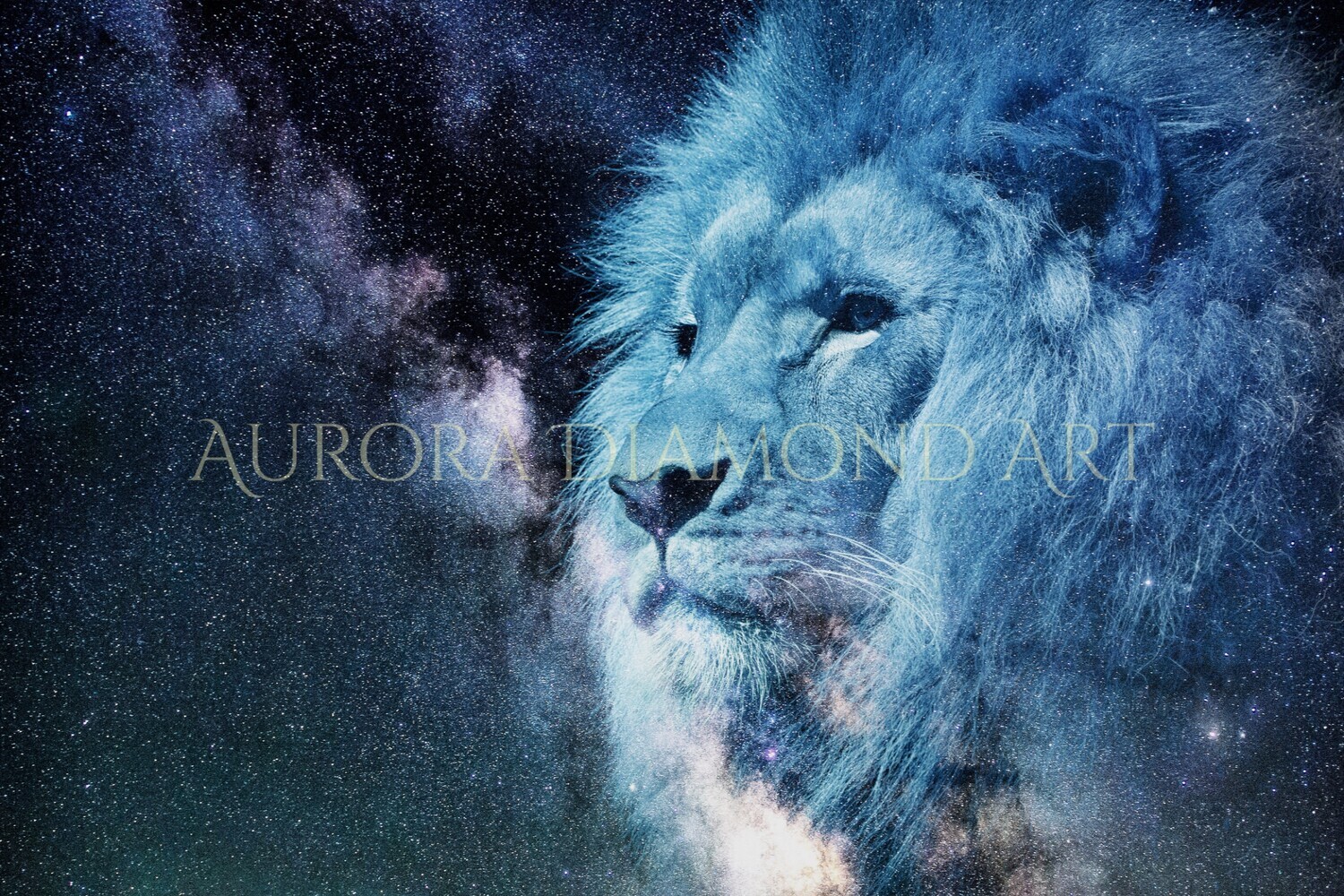 Lion In The Sky Diamond Painting