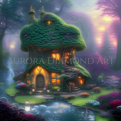 Fairy Treehouse Diamond Painting