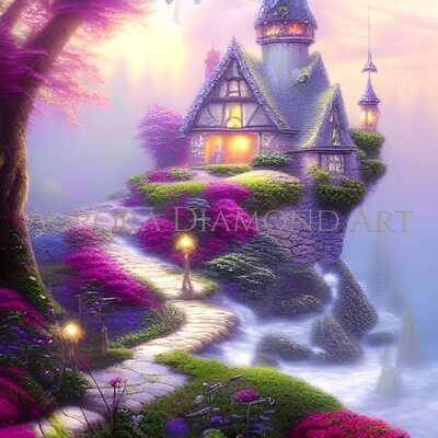 Fairy Castle Diamond Painting