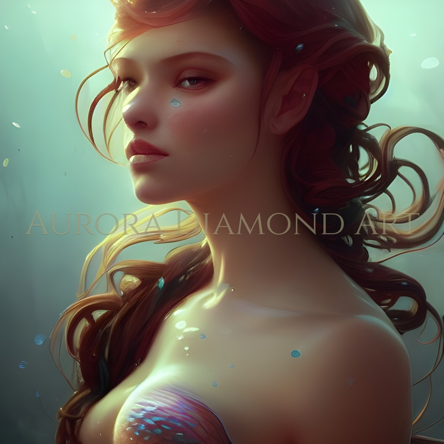 Mermaid Girl Diamond Painting