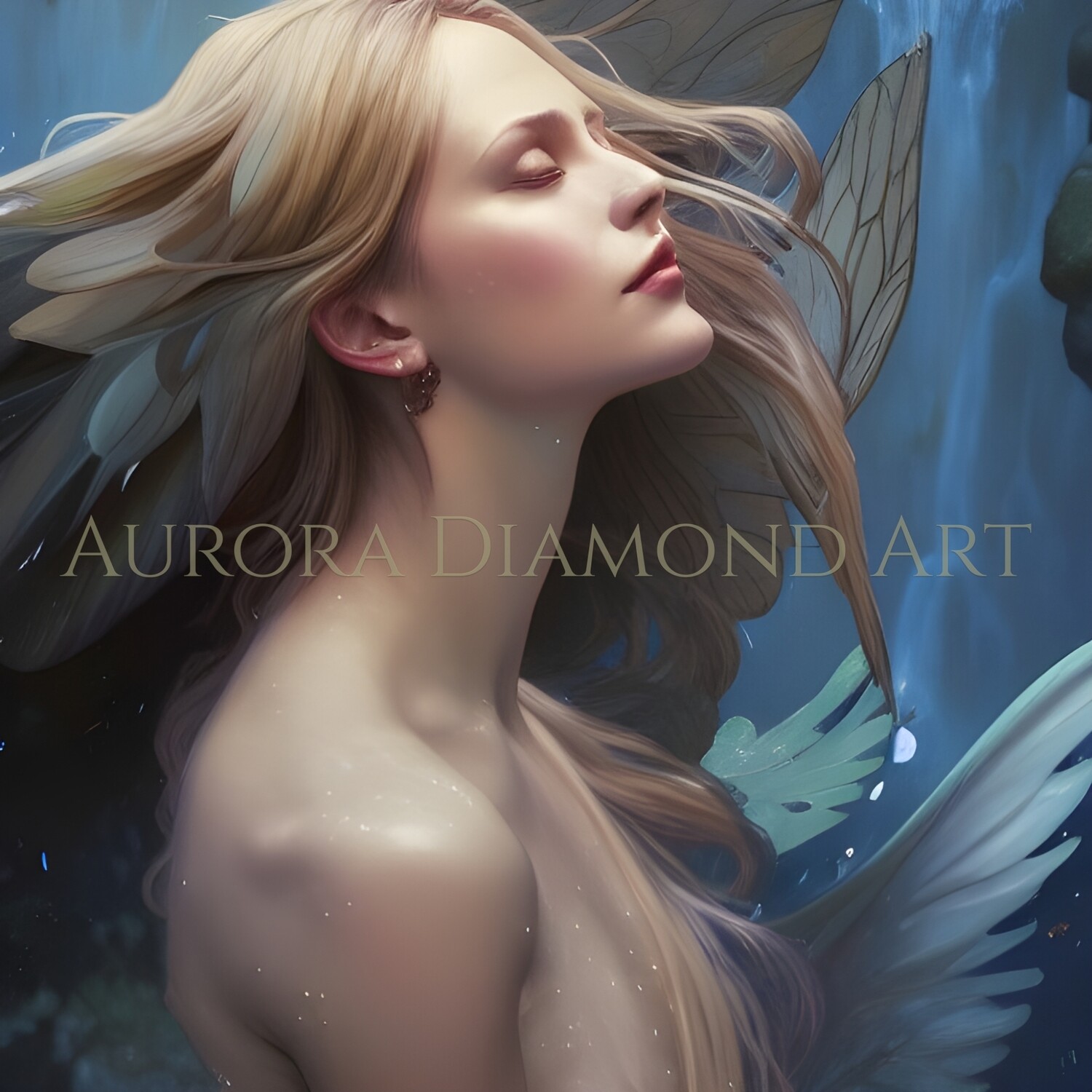 Winged Woman Diamond Painting