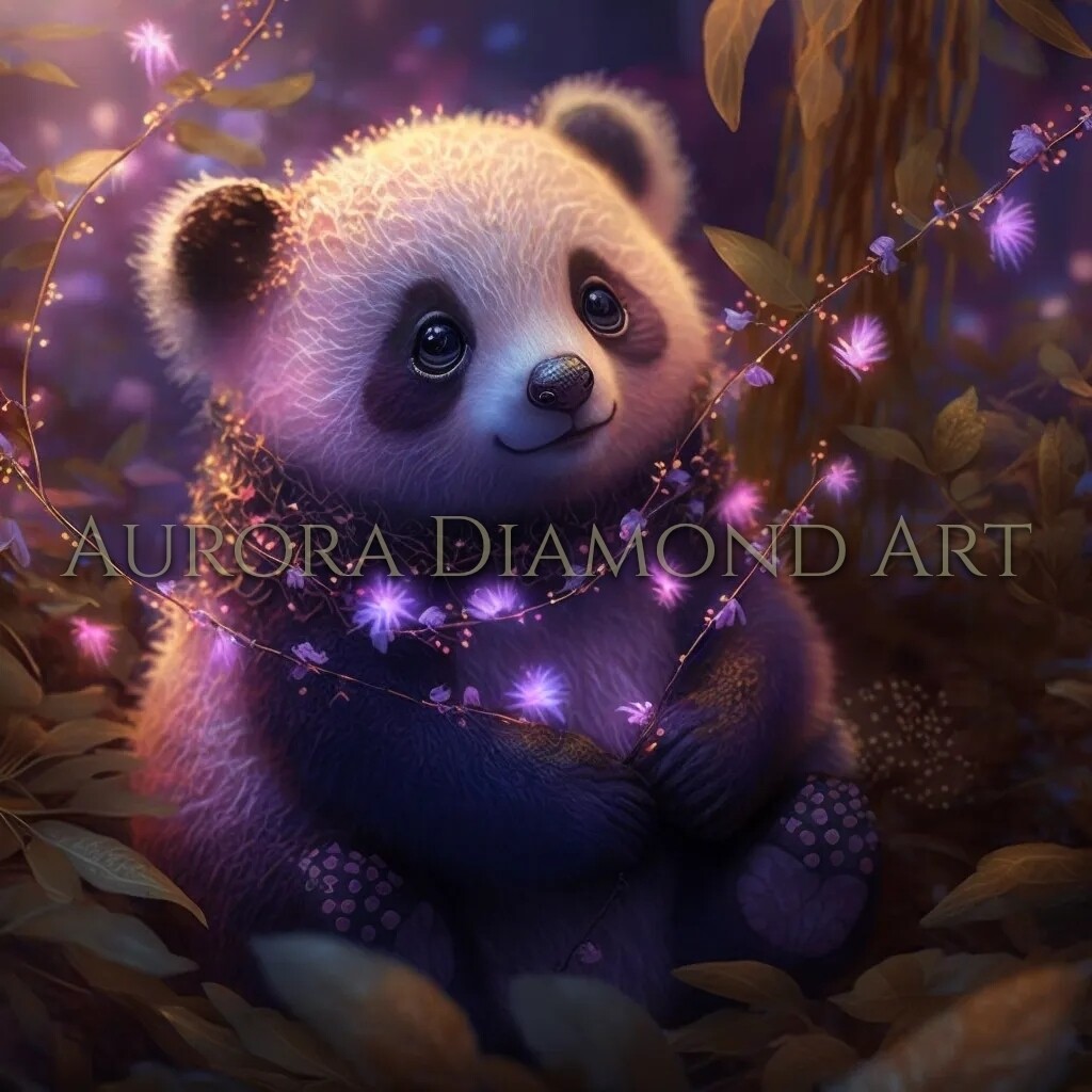 Baby Panda Diamond Painting