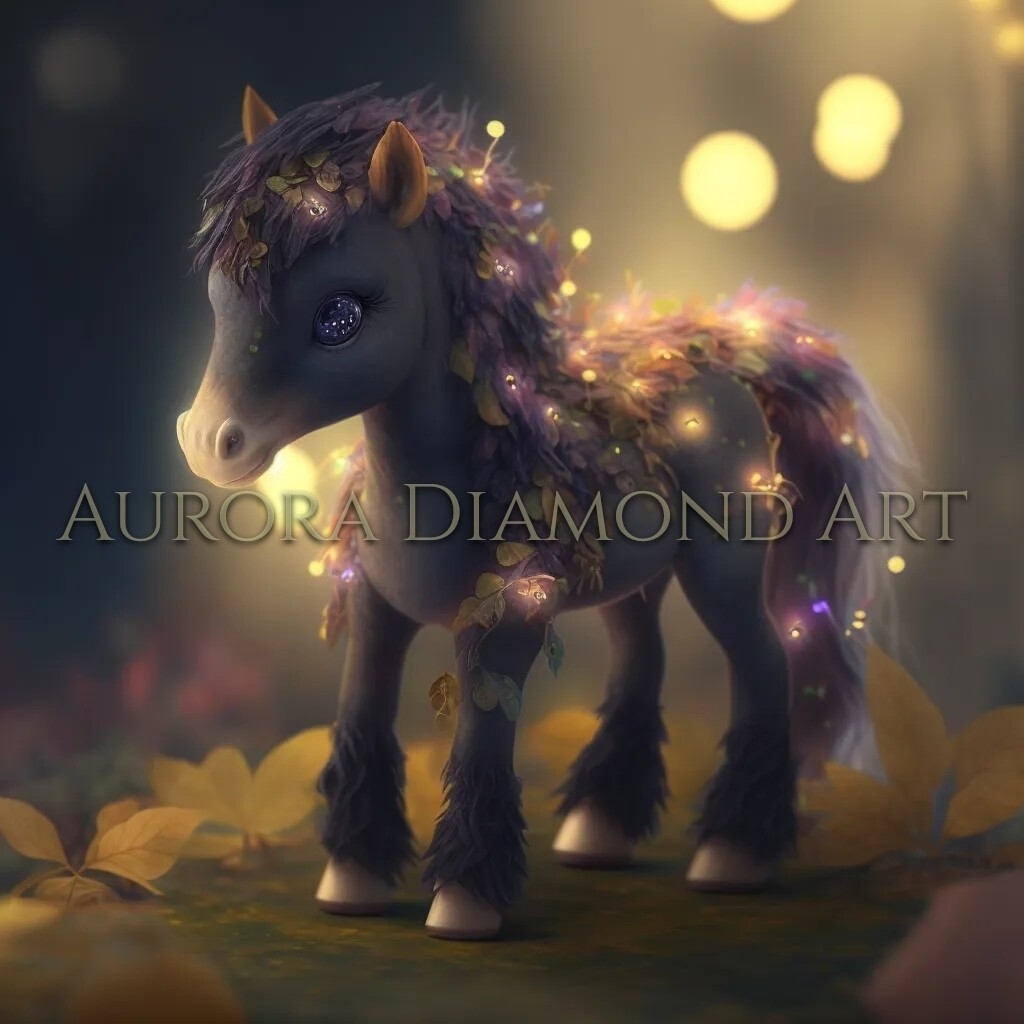 Baby Pony Diamond Painting
