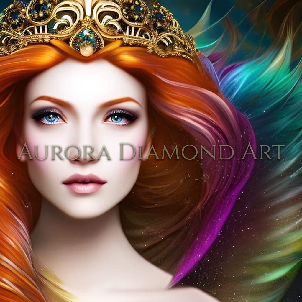 Rainbow Queen Diamond Painting