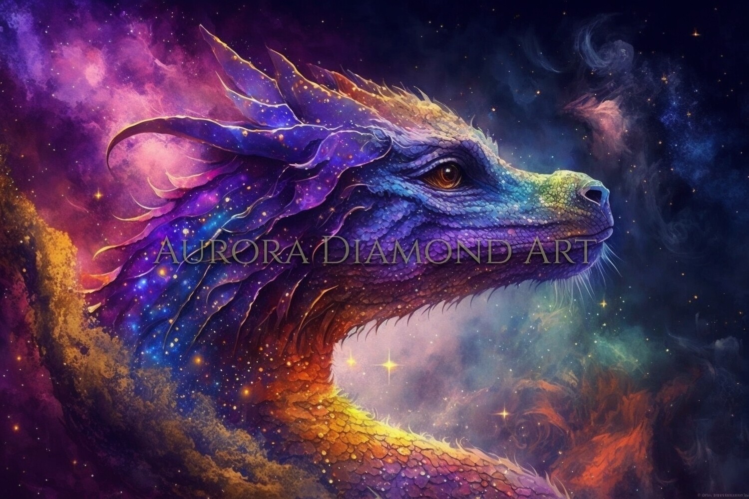 Galaxy Dragon Diamond Painting