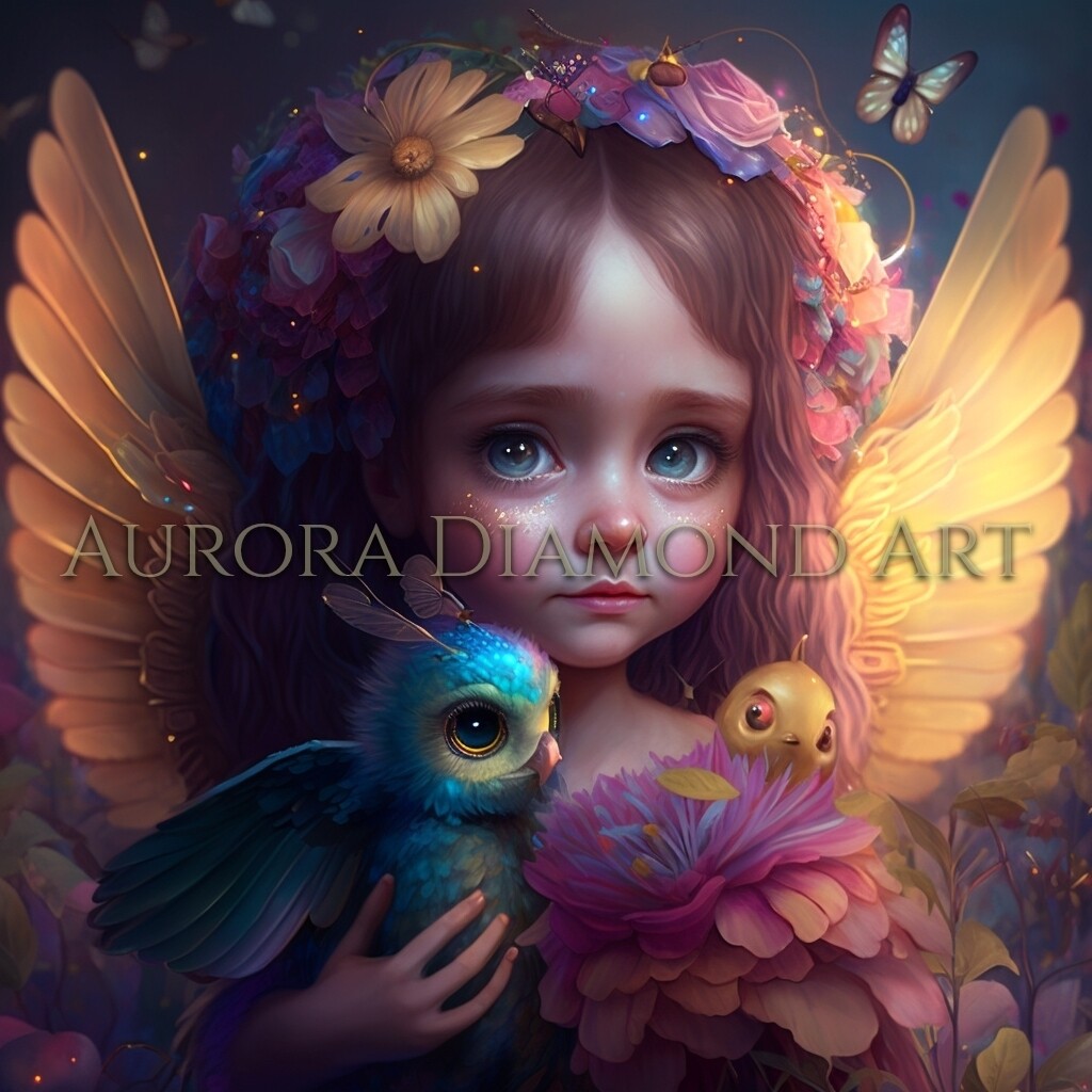 Fairy Girl And Friends Diamond Painting Collection