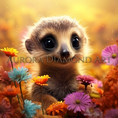 Little Meerkat Diamond Painting