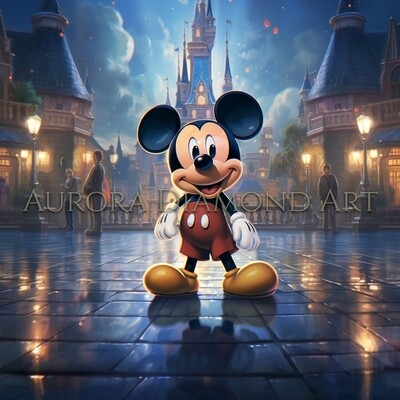 Mickey in Disneyland Diamond Painting