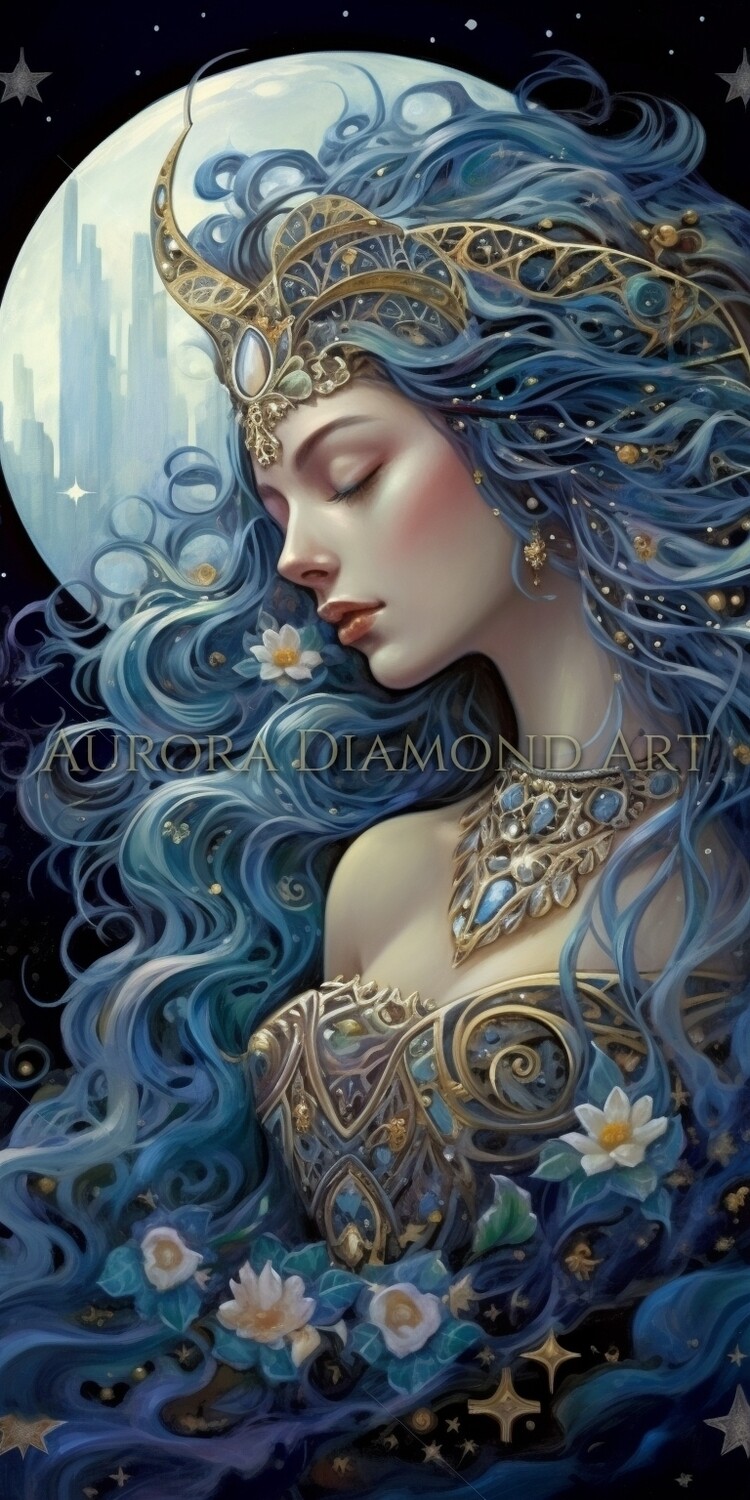 Moon Goddess Collection Diamond Painting