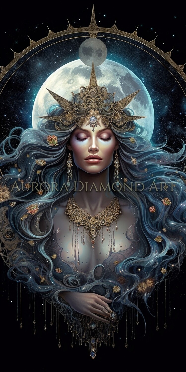 Moon Goddess Collection Diamond Painting