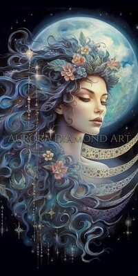 【最安値】ダイヤモンドアートクラブ　Moon Goddess DAC moon-goddess-diamond-art-