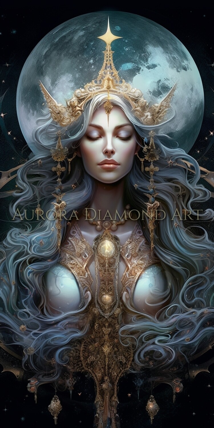 Moon Goddess Collection Diamond Painting