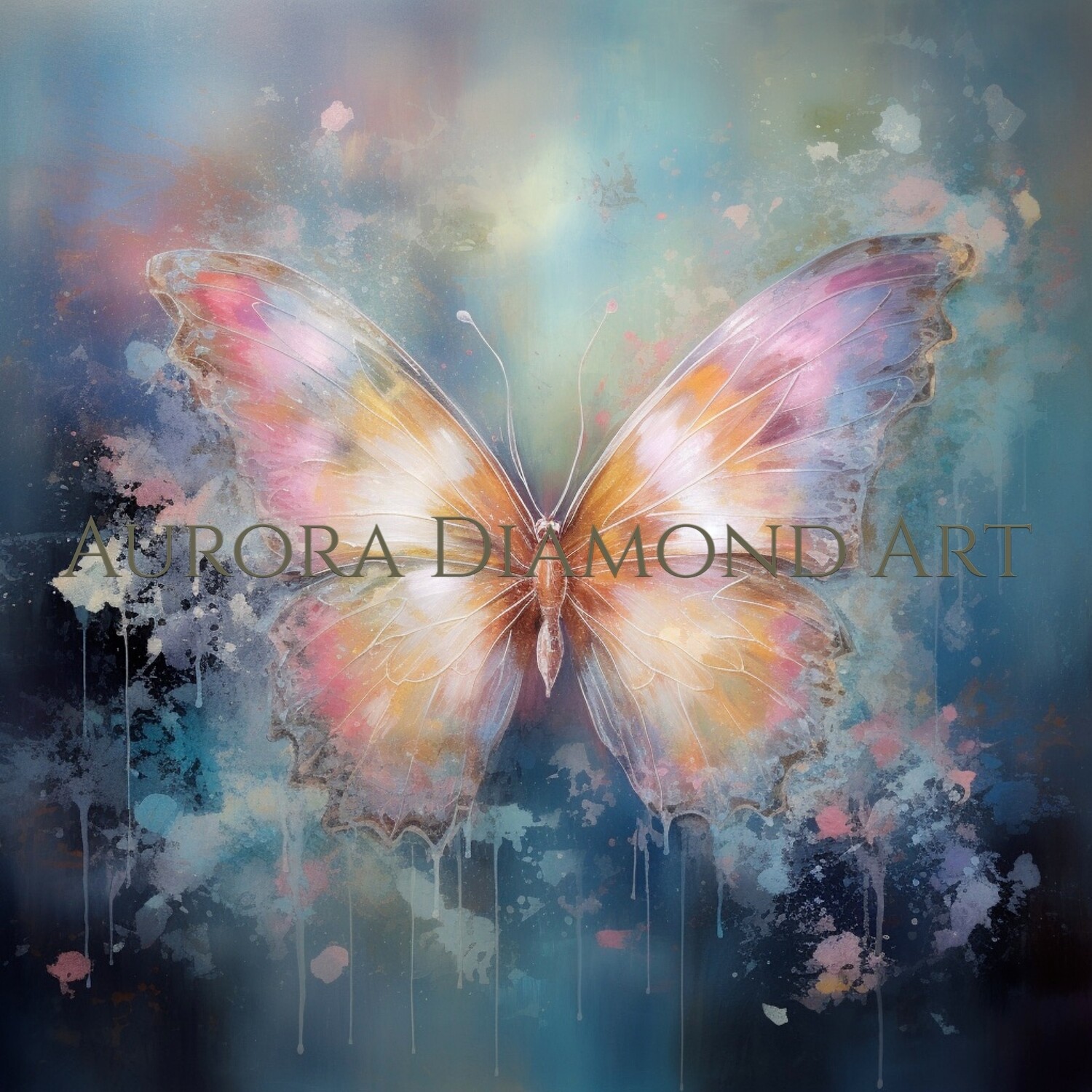 Mottled Butterfly 2 Diamond Painting