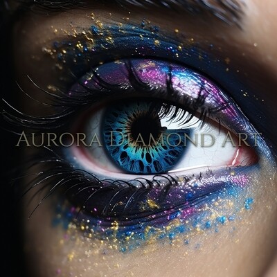 Galaxy Eye Diamond Painting