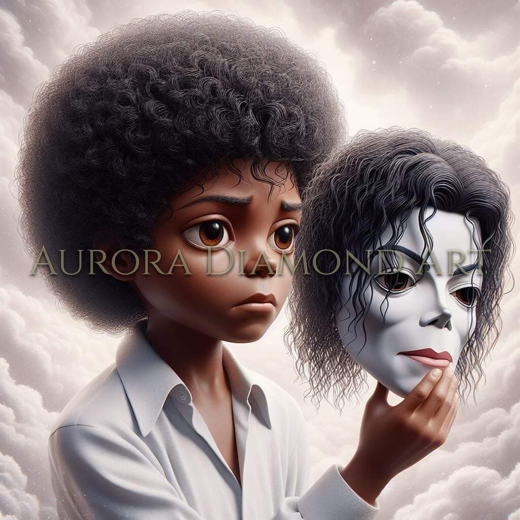 Michael Jackson (Behind The Mask) Diamond Painting