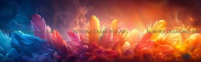 Feathers Of Light Diamond Painting