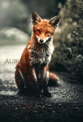 Red Fox Diamond Painting