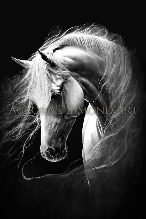 Horse Portrait Diamond Painting