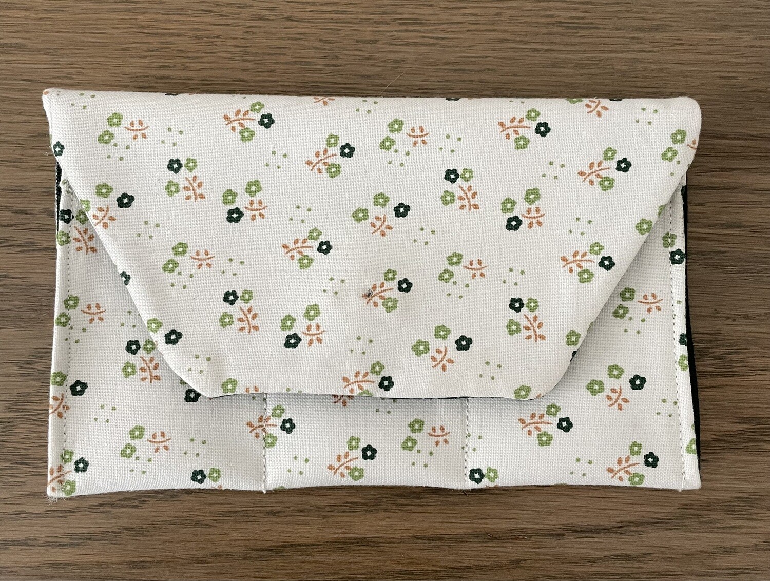 Small Essential Oil bag white floral