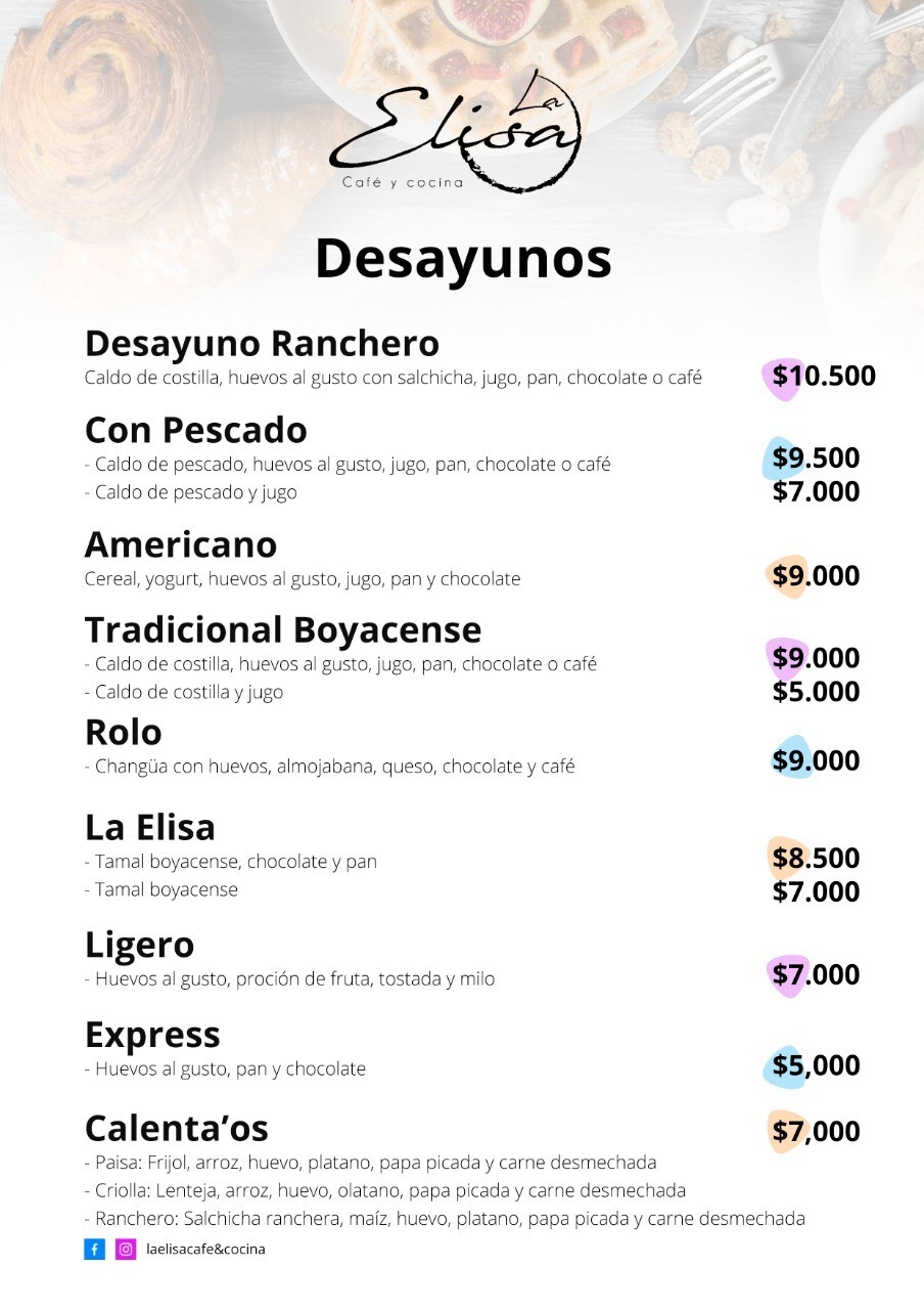 Desayunos