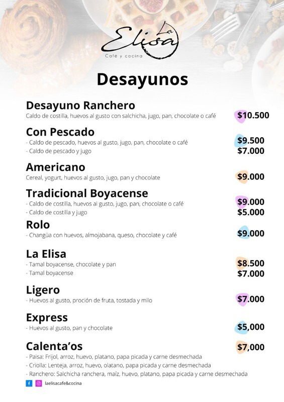 Desayunos