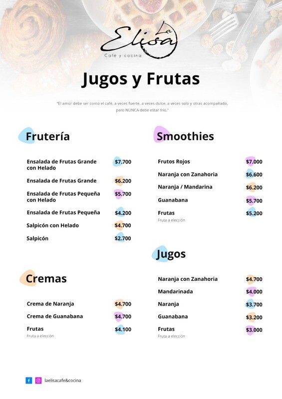 Jugos y Frutas