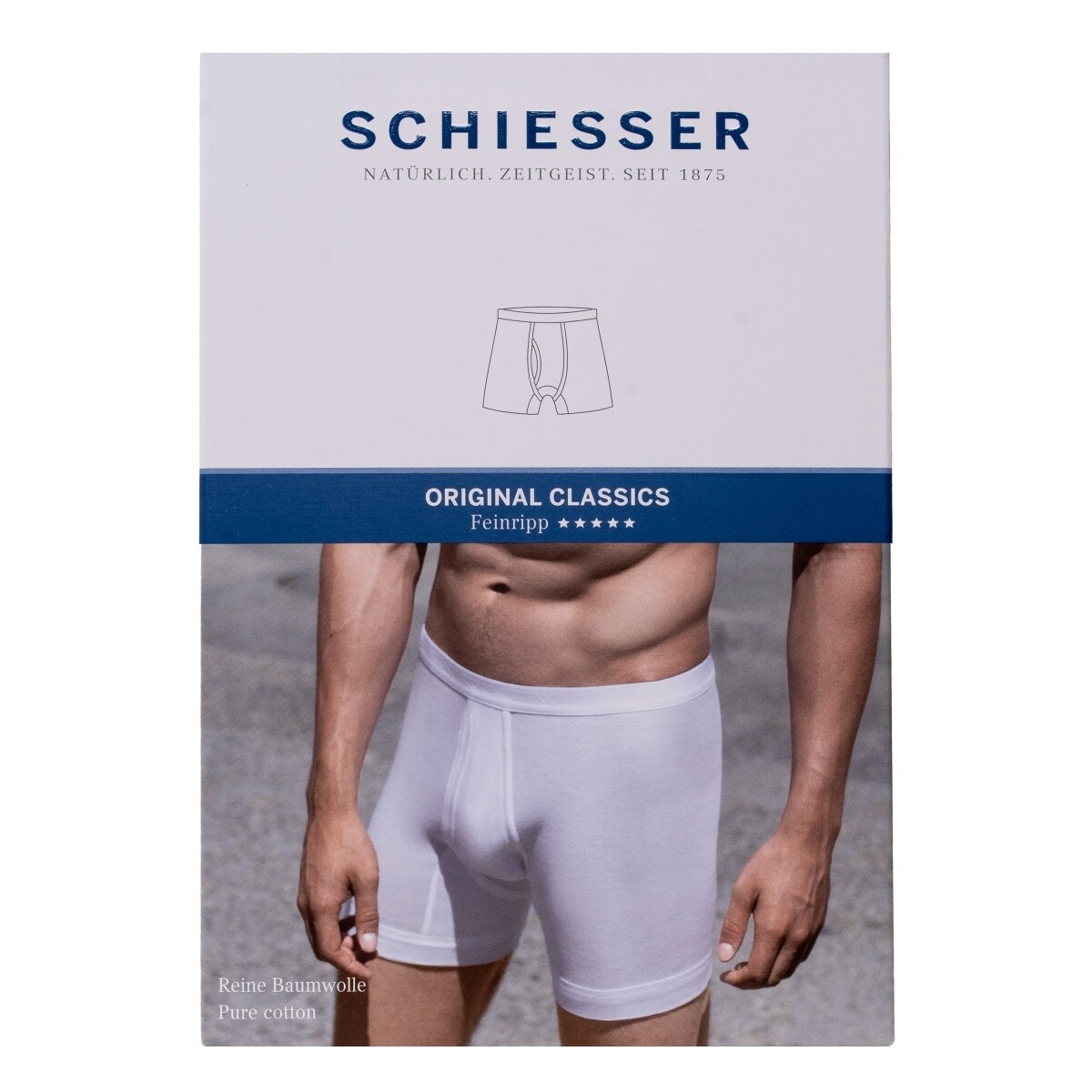 Schiesser Onderbroek Wit