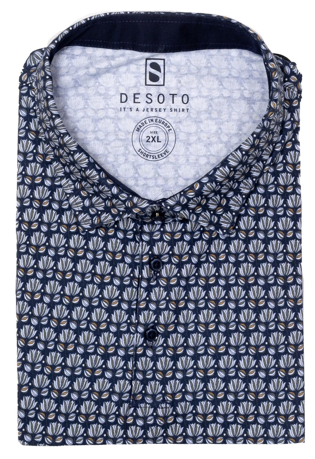 Desoto Overhemd Korte Mouw